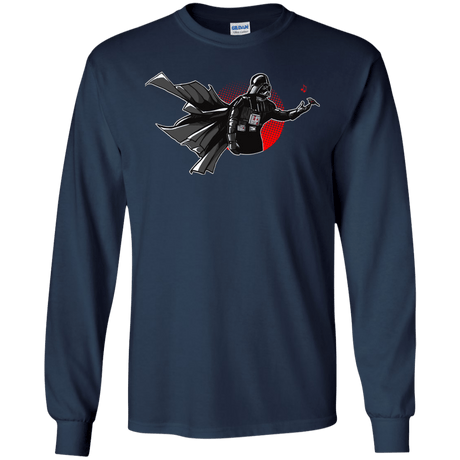 T-Shirts Navy / S Dark Enforcer Men's Long Sleeve T-Shirt