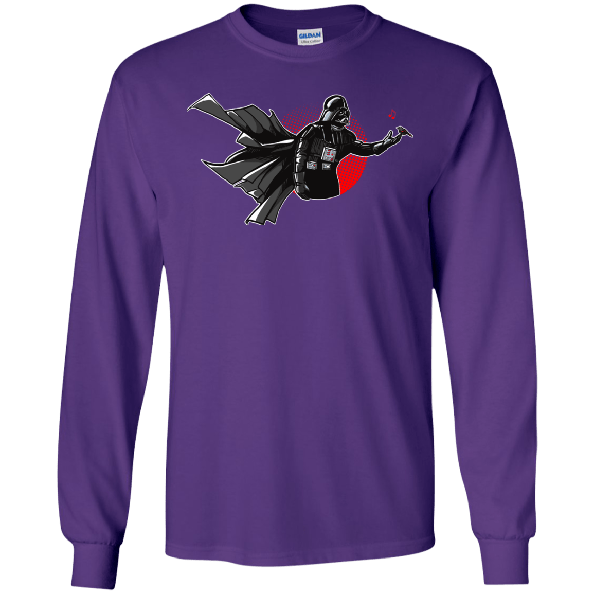 T-Shirts Purple / S Dark Enforcer Men's Long Sleeve T-Shirt