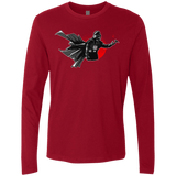 T-Shirts Cardinal / S Dark Enforcer Men's Premium Long Sleeve