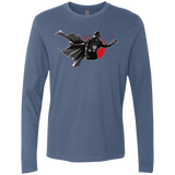 T-Shirts Indigo / S Dark Enforcer Men's Premium Long Sleeve