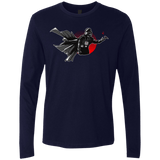 T-Shirts Midnight Navy / S Dark Enforcer Men's Premium Long Sleeve