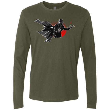 T-Shirts Military Green / S Dark Enforcer Men's Premium Long Sleeve
