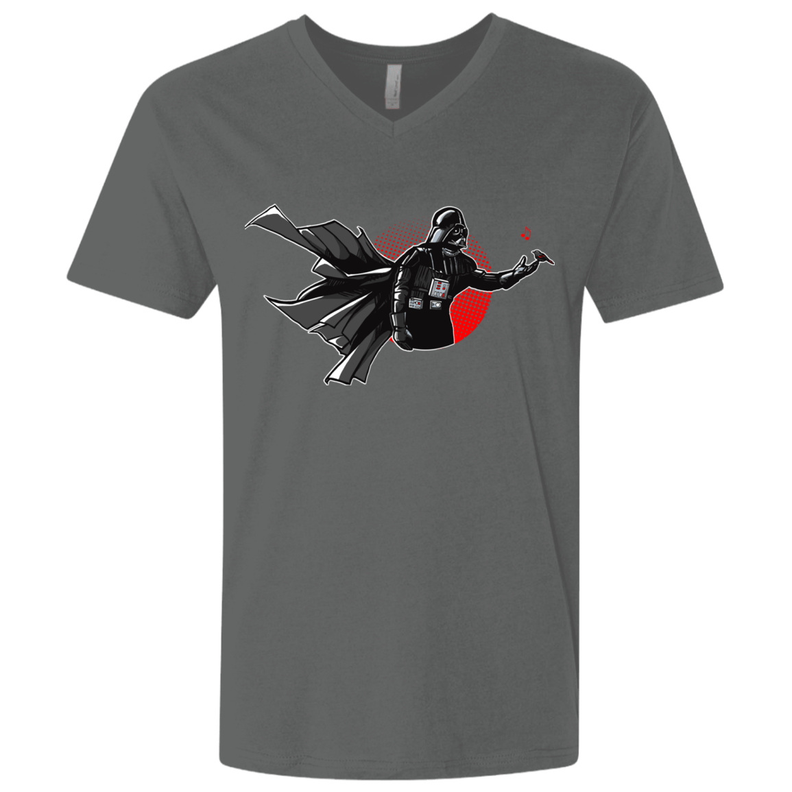 T-Shirts Heavy Metal / X-Small Dark Enforcer Men's Premium V-Neck