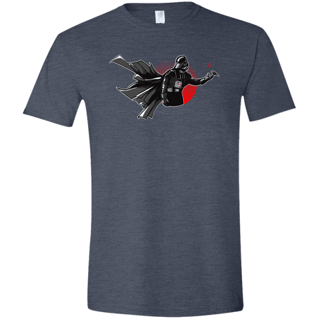 T-Shirts Heather Navy / S Dark Enforcer Men's Semi-Fitted Softstyle