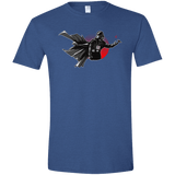 T-Shirts Heather Royal / X-Small Dark Enforcer Men's Semi-Fitted Softstyle