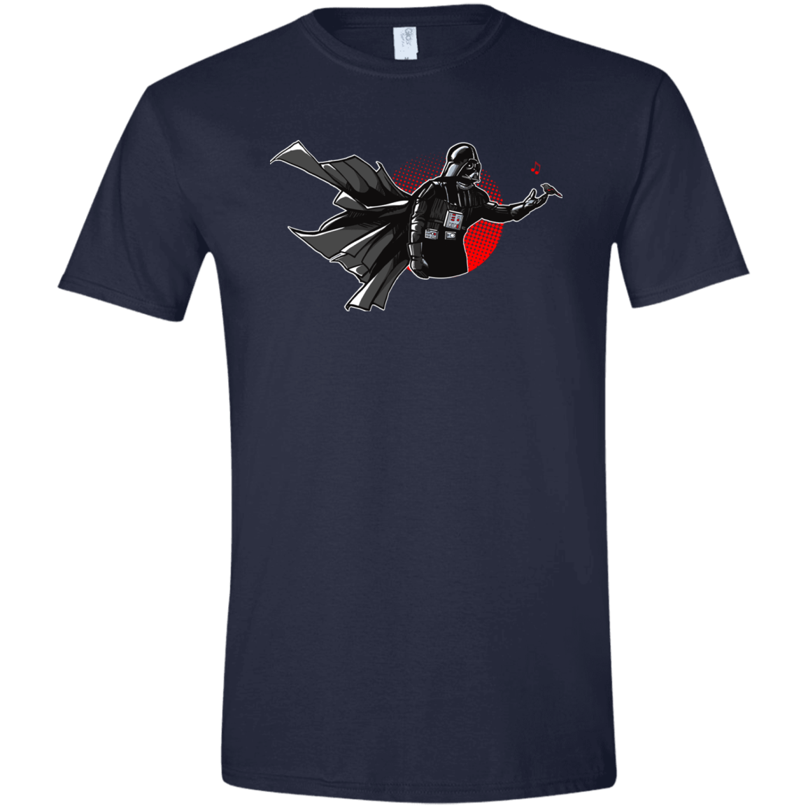 T-Shirts Navy / X-Small Dark Enforcer Men's Semi-Fitted Softstyle