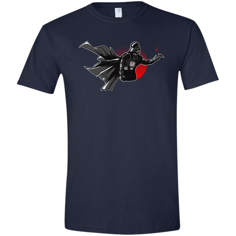 T-Shirts Navy / X-Small Dark Enforcer Men's Semi-Fitted Softstyle