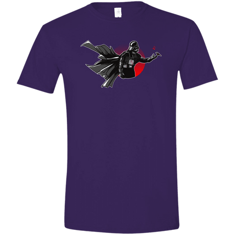 T-Shirts Purple / S Dark Enforcer Men's Semi-Fitted Softstyle
