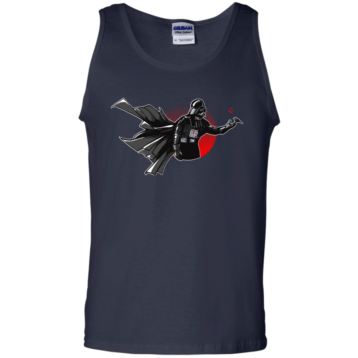 T-Shirts Navy / S Dark Enforcer Men's Tank Top