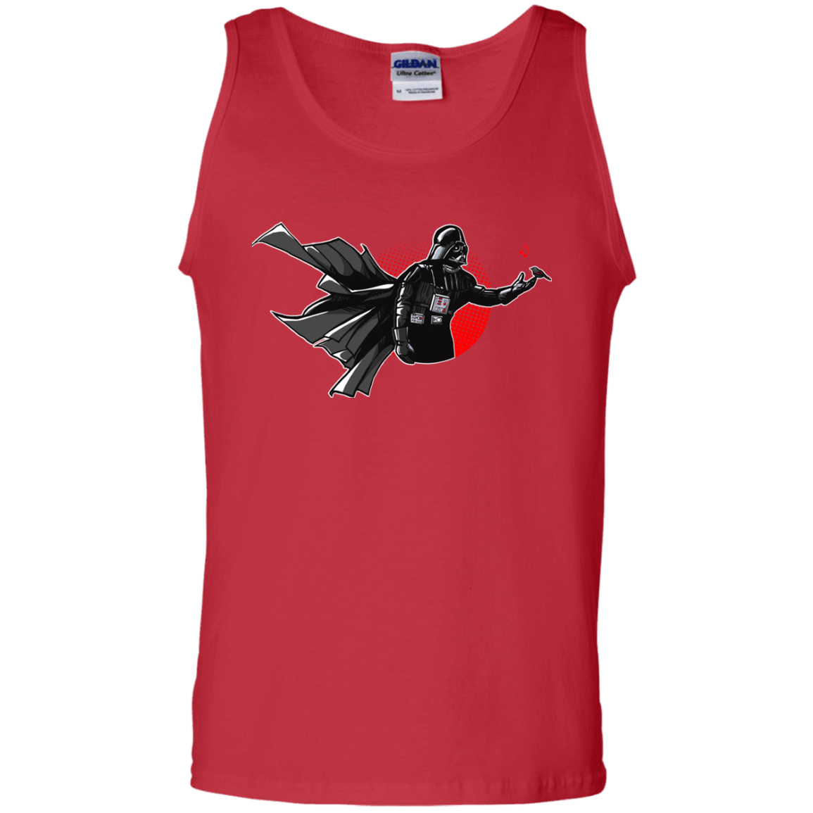 T-Shirts Red / S Dark Enforcer Men's Tank Top