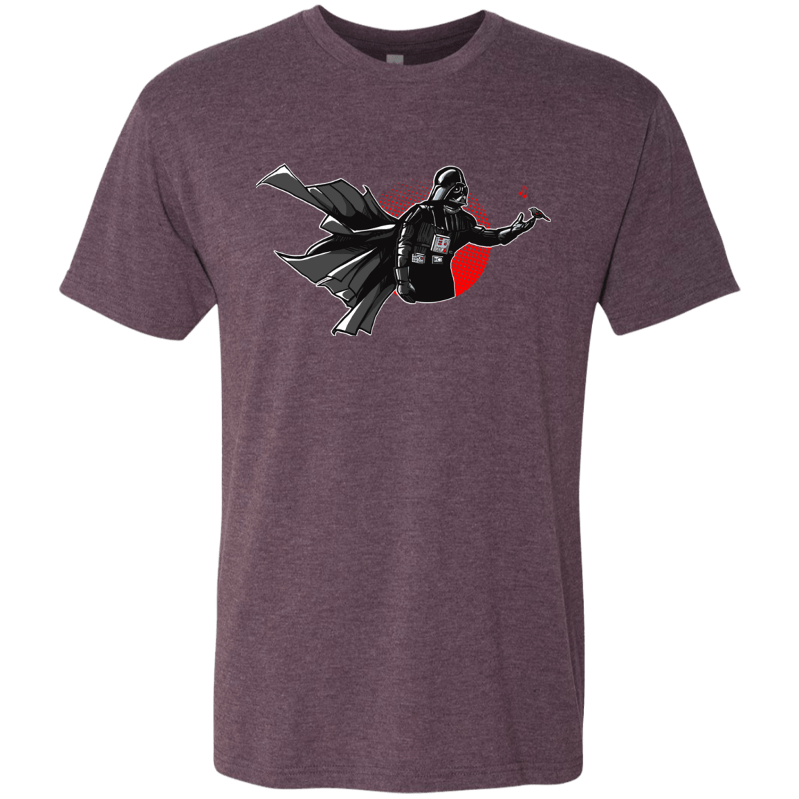 T-Shirts Vintage Purple / S Dark Enforcer Men's Triblend T-Shirt