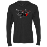 T-Shirts Vintage Black / X-Small Dark Enforcer Triblend Long Sleeve Hoodie Tee