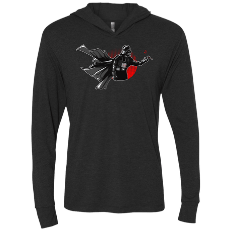 T-Shirts Vintage Black / X-Small Dark Enforcer Triblend Long Sleeve Hoodie Tee