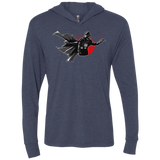 T-Shirts Vintage Navy / X-Small Dark Enforcer Triblend Long Sleeve Hoodie Tee