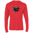 T-Shirts Vintage Red / X-Small Dark Enforcer Triblend Long Sleeve Hoodie Tee