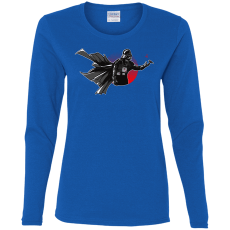 T-Shirts Royal / S Dark Enforcer Women's Long Sleeve T-Shirt