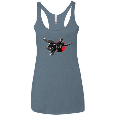 T-Shirts Indigo / X-Small Dark Enforcer Women's Triblend Racerback Tank