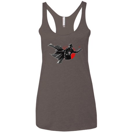 T-Shirts Macchiato / X-Small Dark Enforcer Women's Triblend Racerback Tank