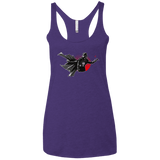 T-Shirts Purple Rush / X-Small Dark Enforcer Women's Triblend Racerback Tank