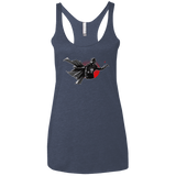 T-Shirts Vintage Navy / X-Small Dark Enforcer Women's Triblend Racerback Tank