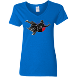 T-Shirts Royal / S Dark Enforcer Women's V-Neck T-Shirt