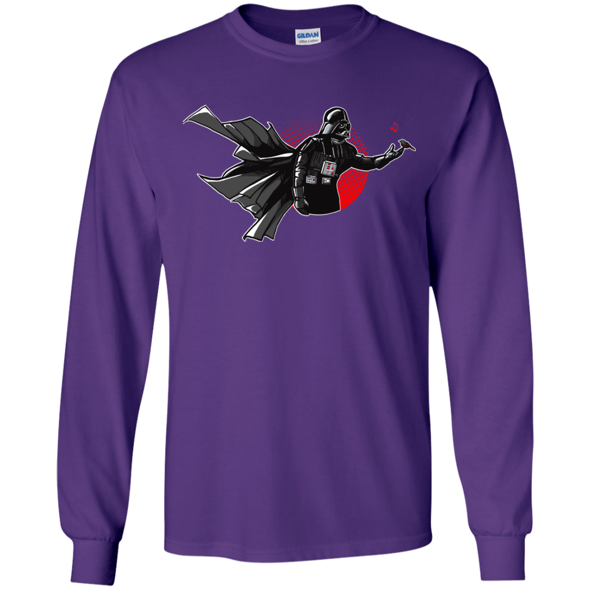 T-Shirts Purple / YS Dark Enforcer Youth Long Sleeve T-Shirt