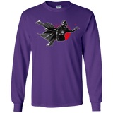 T-Shirts Purple / YS Dark Enforcer Youth Long Sleeve T-Shirt