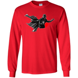 T-Shirts Red / YS Dark Enforcer Youth Long Sleeve T-Shirt
