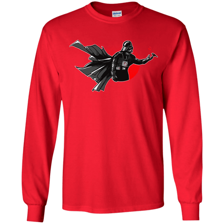 T-Shirts Red / YS Dark Enforcer Youth Long Sleeve T-Shirt