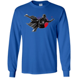 T-Shirts Royal / YS Dark Enforcer Youth Long Sleeve T-Shirt