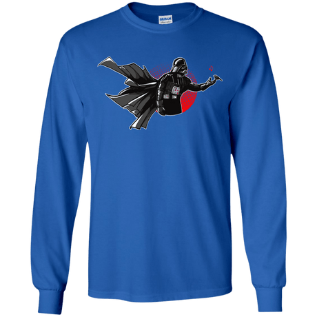 T-Shirts Royal / YS Dark Enforcer Youth Long Sleeve T-Shirt