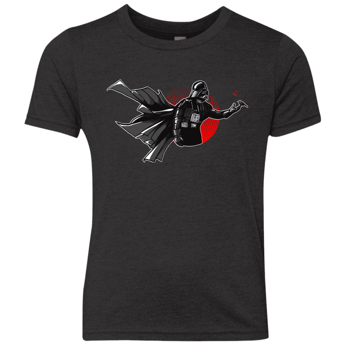 T-Shirts Vintage Black / YXS Dark Enforcer Youth Triblend T-Shirt