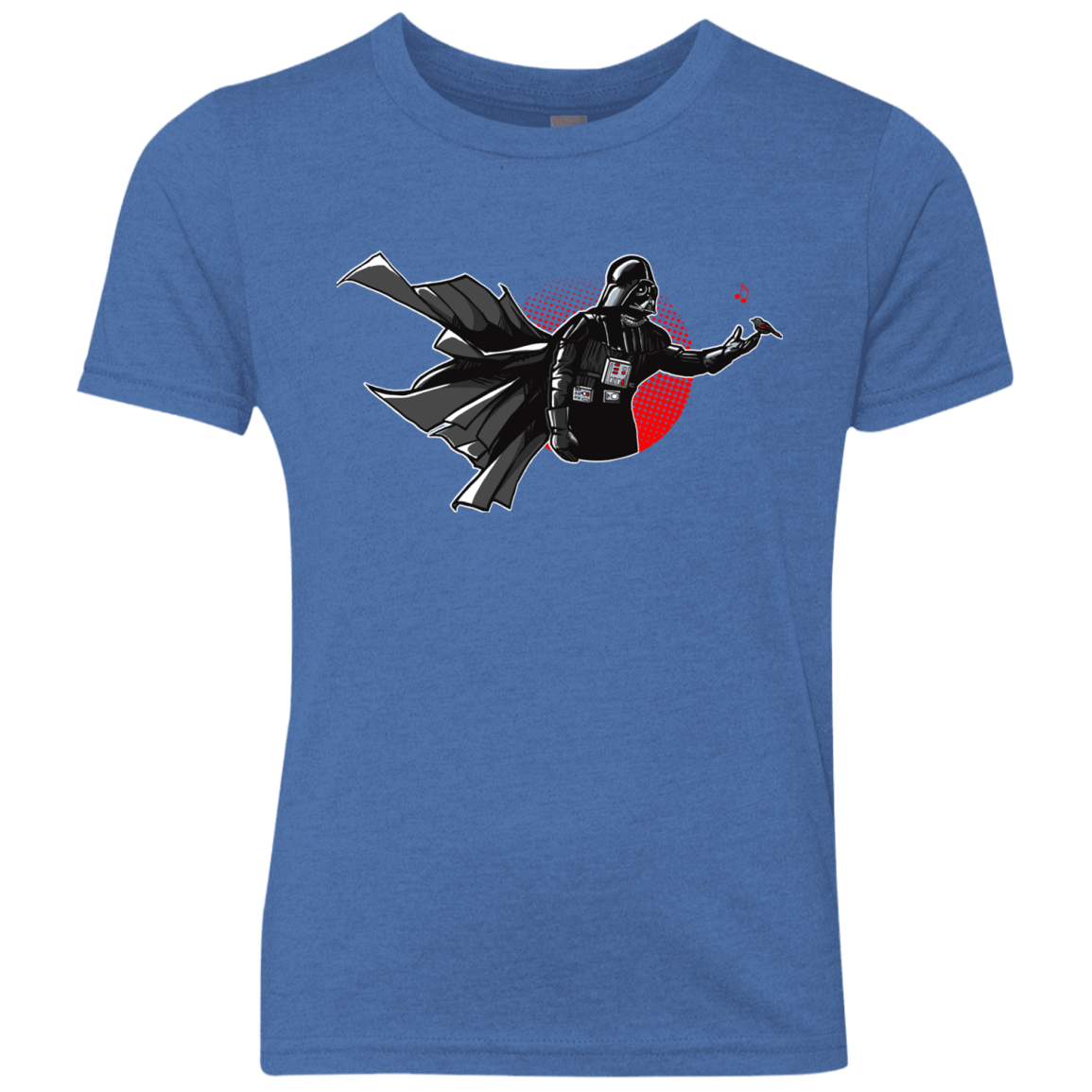 T-Shirts Vintage Royal / YXS Dark Enforcer Youth Triblend T-Shirt