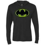 Dark God Rises Triblend Long Sleeve Hoodie Tee