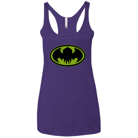 T-Shirts Purple / X-Small Dark God Rises Women's Triblend Racerback Tank