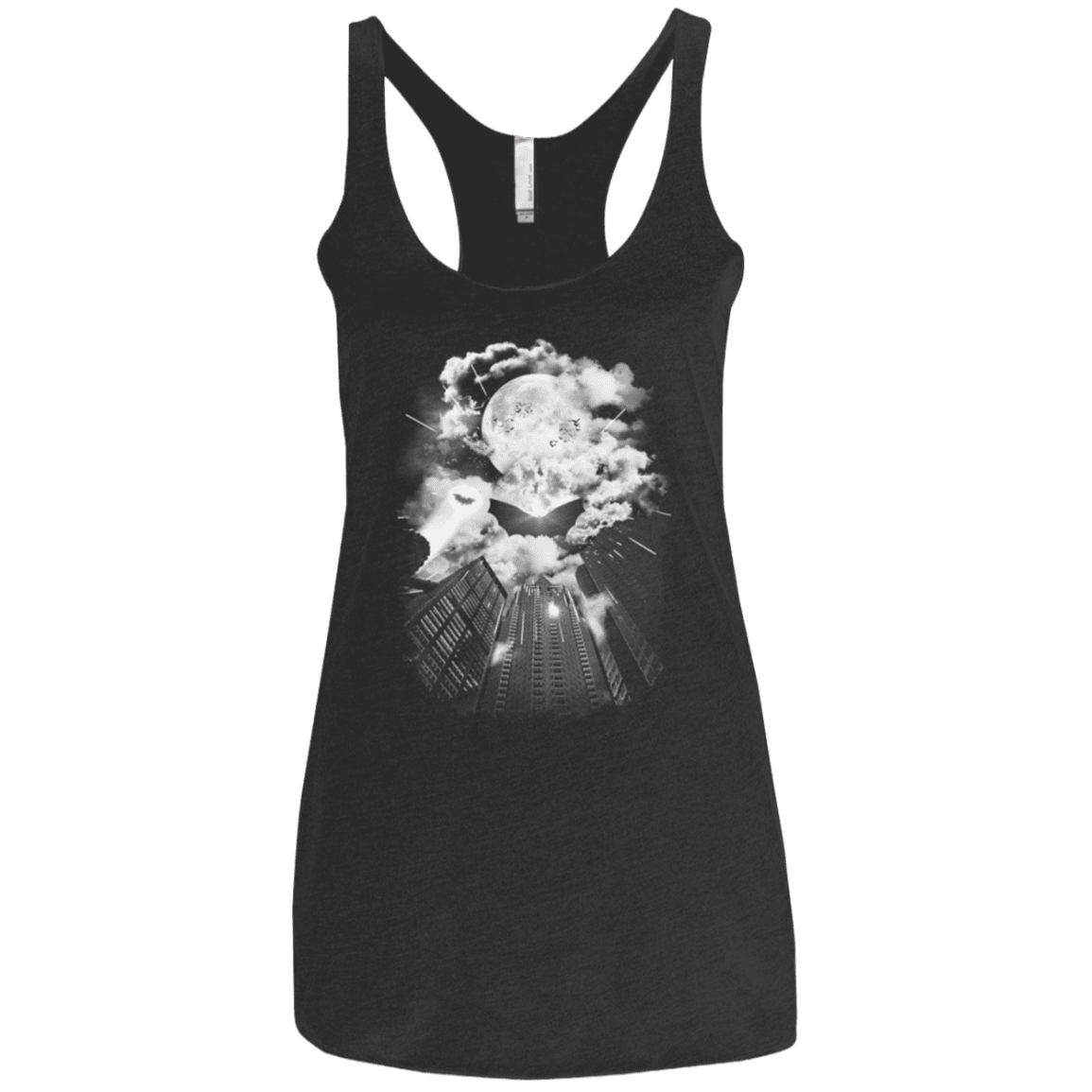 T-Shirts Vintage Black / X-Small Dark Guardian Women's Triblend Racerback Tank