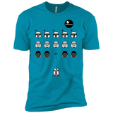 T-Shirts Turquoise / YXS Dark Invaders Boys Premium T-Shirt