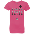 T-Shirts Hot Pink / YXS Dark Invaders Girls Premium T-Shirt