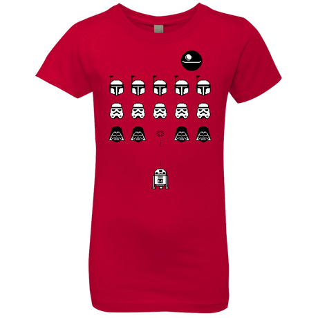 T-Shirts Red / YXS Dark Invaders Girls Premium T-Shirt