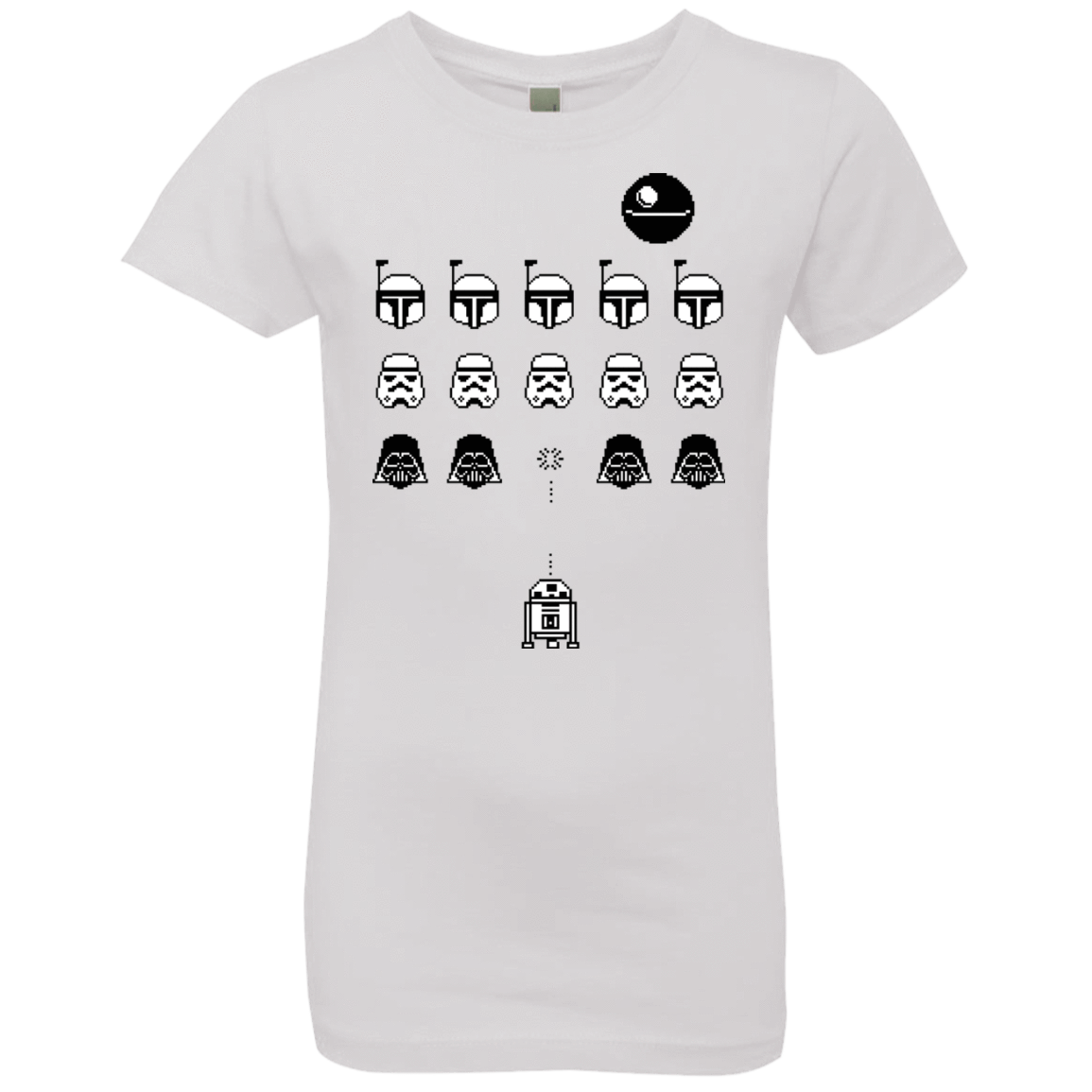 T-Shirts White / YXS Dark Invaders Girls Premium T-Shirt