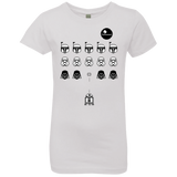 T-Shirts White / YXS Dark Invaders Girls Premium T-Shirt