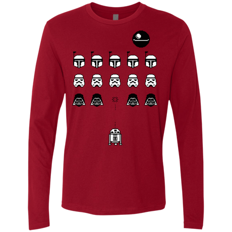 T-Shirts Cardinal / Small Dark Invaders Men's Premium Long Sleeve