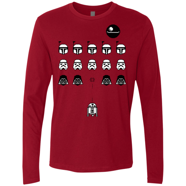 T-Shirts Cardinal / Small Dark Invaders Men's Premium Long Sleeve