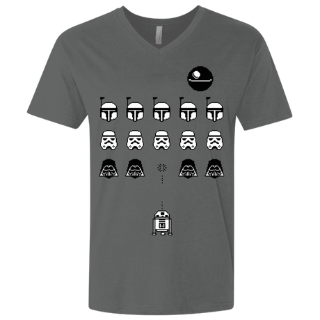 T-Shirts Heavy Metal / X-Small Dark Invaders Men's Premium V-Neck