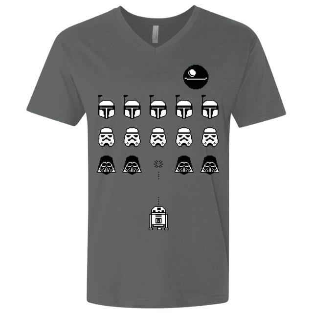 T-Shirts Heavy Metal / X-Small Dark Invaders Men's Premium V-Neck