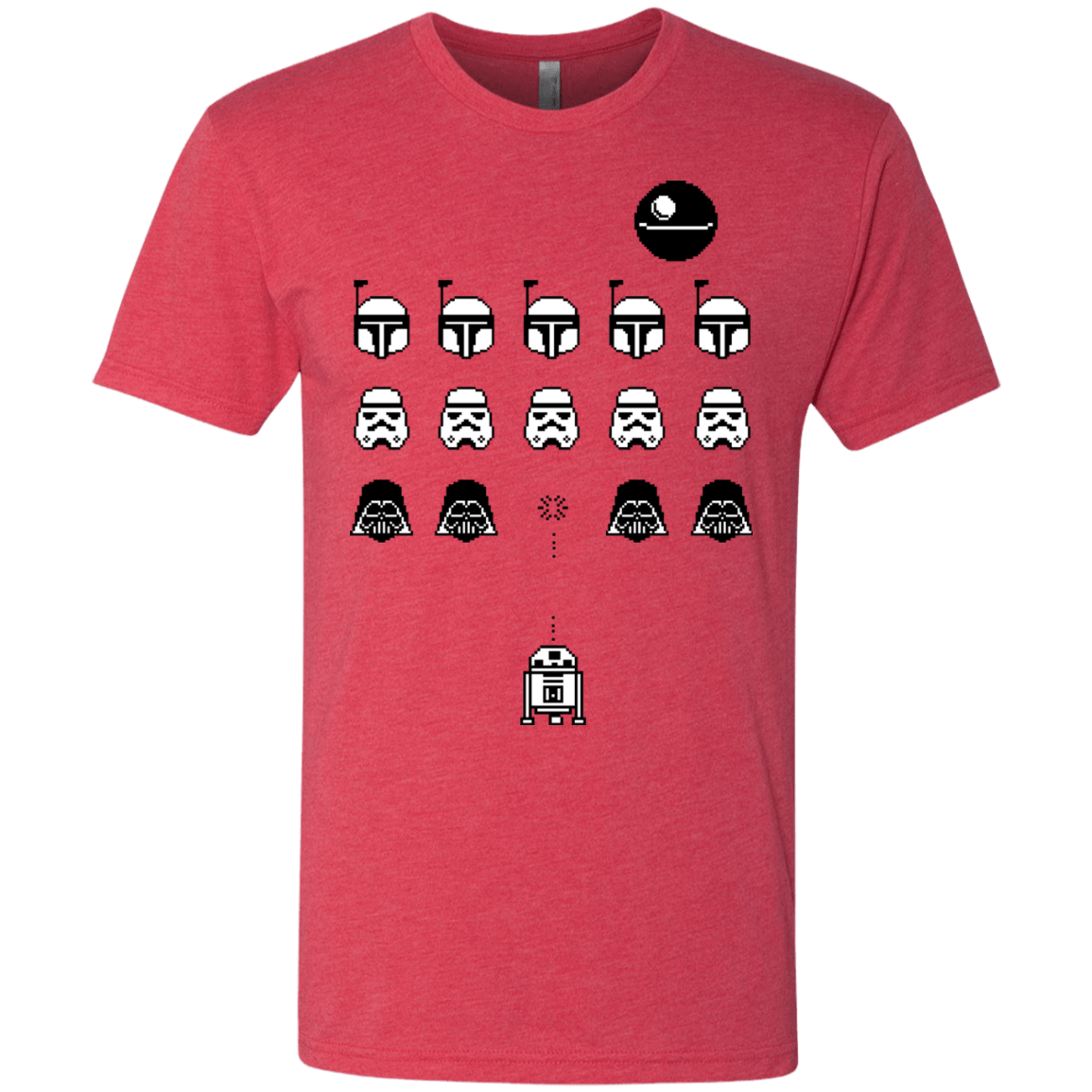 T-Shirts Vintage Red / Small Dark Invaders Men's Triblend T-Shirt