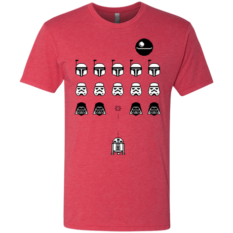 T-Shirts Vintage Red / Small Dark Invaders Men's Triblend T-Shirt