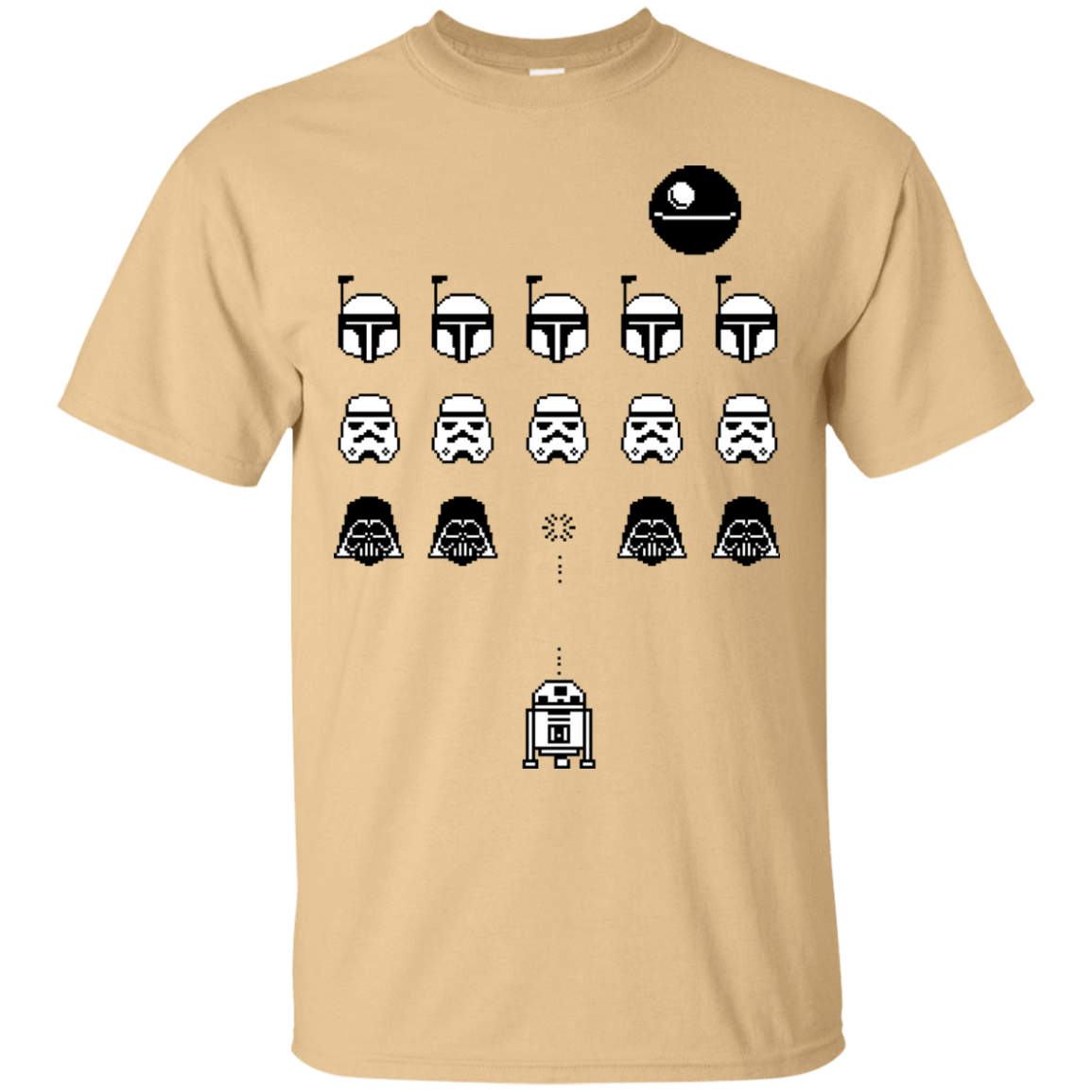 T-Shirts Vegas Gold / Small Dark Invaders T-Shirt