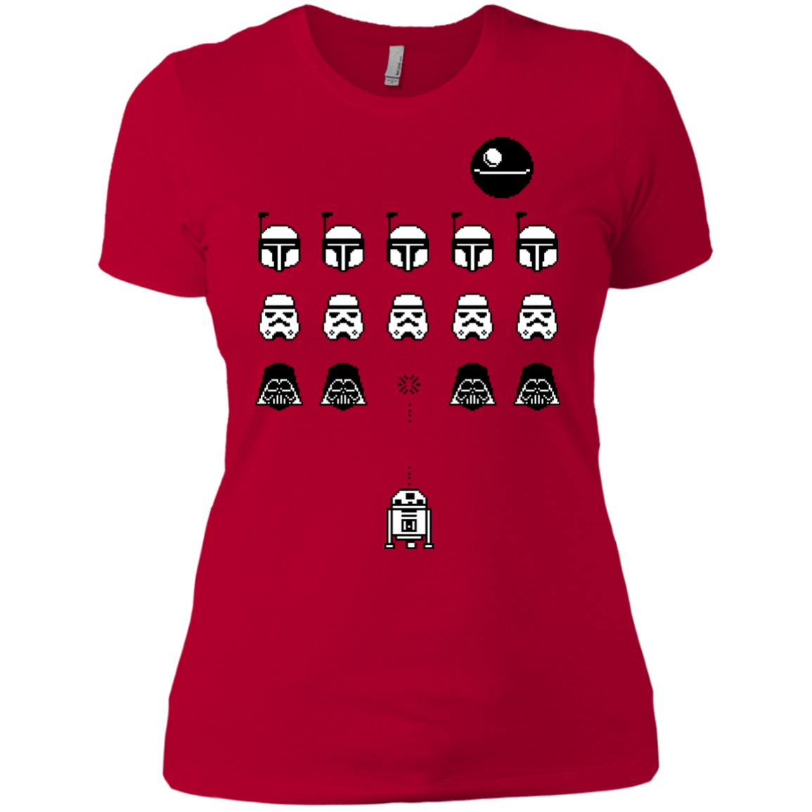 T-Shirts Red / X-Small Dark Invaders Women's Premium T-Shirt