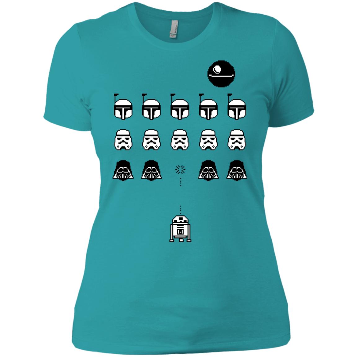 T-Shirts Tahiti Blue / X-Small Dark Invaders Women's Premium T-Shirt